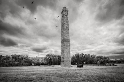 De Mores Packing Plant Chimney, Medora, ND